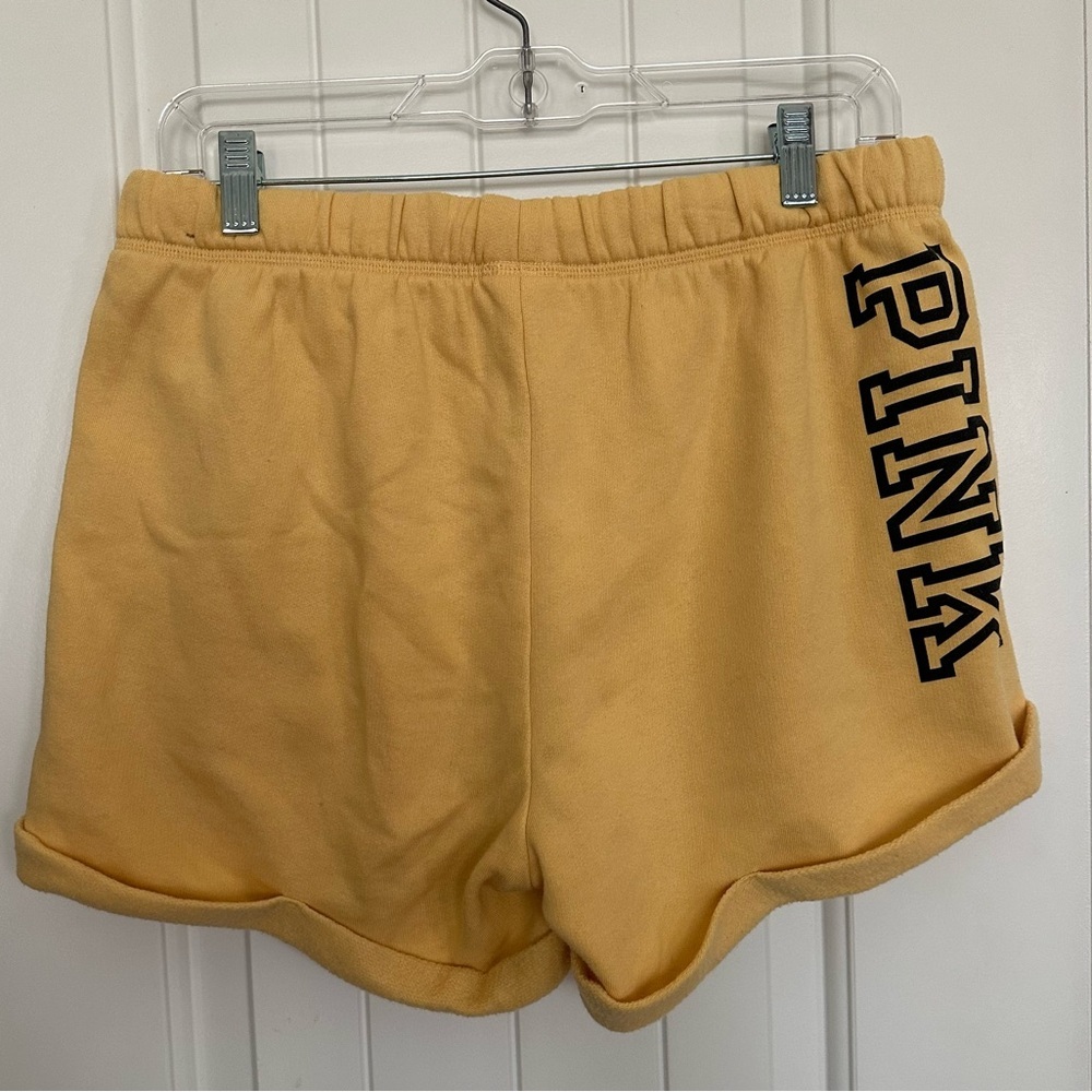 PINK Athletic Shorts with Drawstring and Pockets - Picture 4 of 7